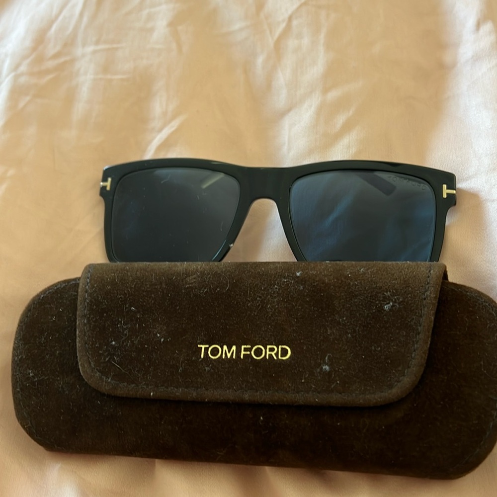 Tom Ford clip on sunglasses for optical frame